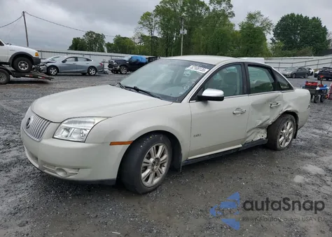 2008 Mercury Sable Premier from USA, damaged, VIN 1MEHM42W58G605925